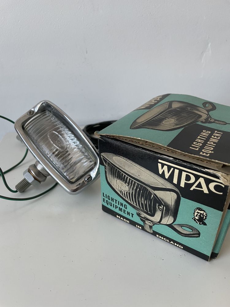 Lampa Marșarier Wipac Anglia Vintage Anii 1960 Cutie Originala