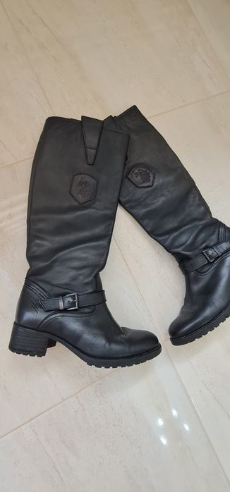 Cizme piele naturala Ralph Lauren