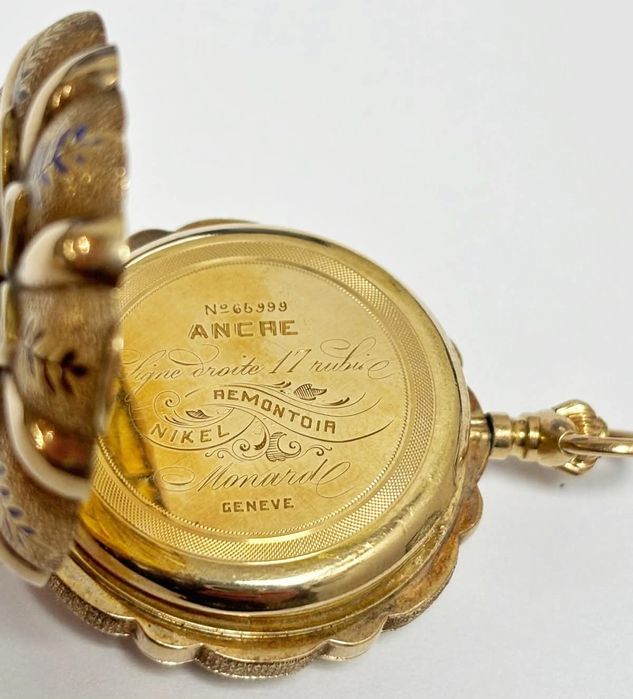 Ceas de buzunar/pandantiv aur 14 karate de colecție