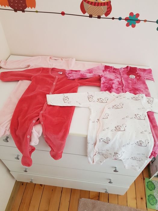 ЛОТ 4 броя Ромпъри 62 размер