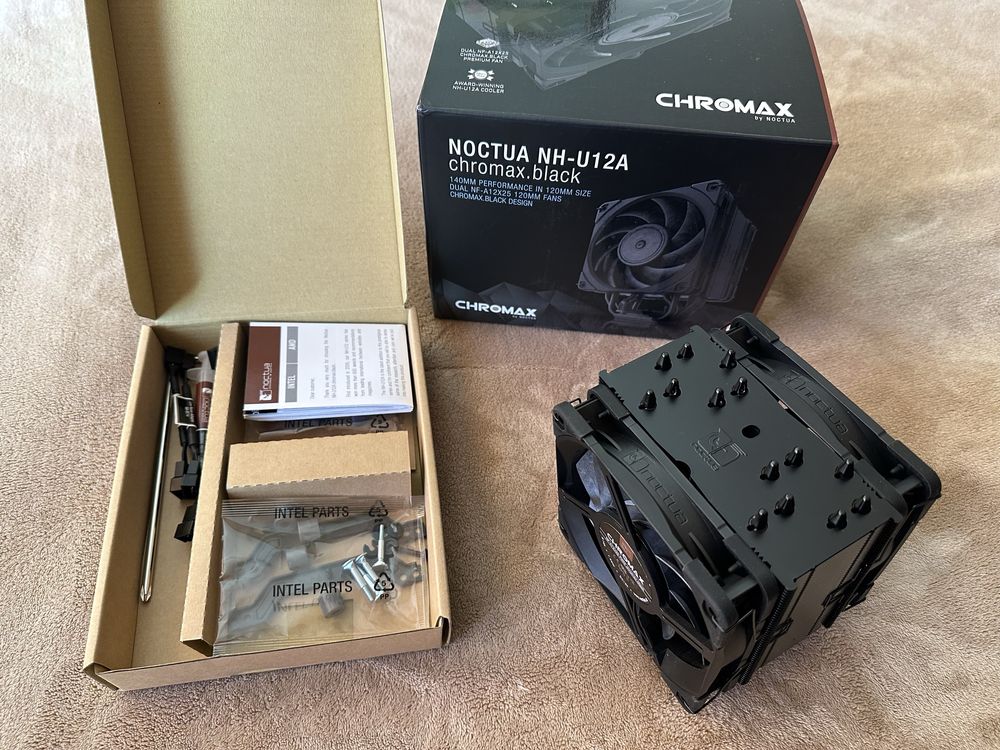 Водно охлаждане Asus Rog Ryujin 360 Noctua Cablemod NVMe Cooler Master