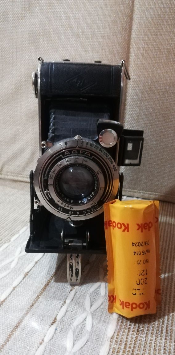 Винтажная камера/фотоаппарат пленочный Agfa Compur Rapid