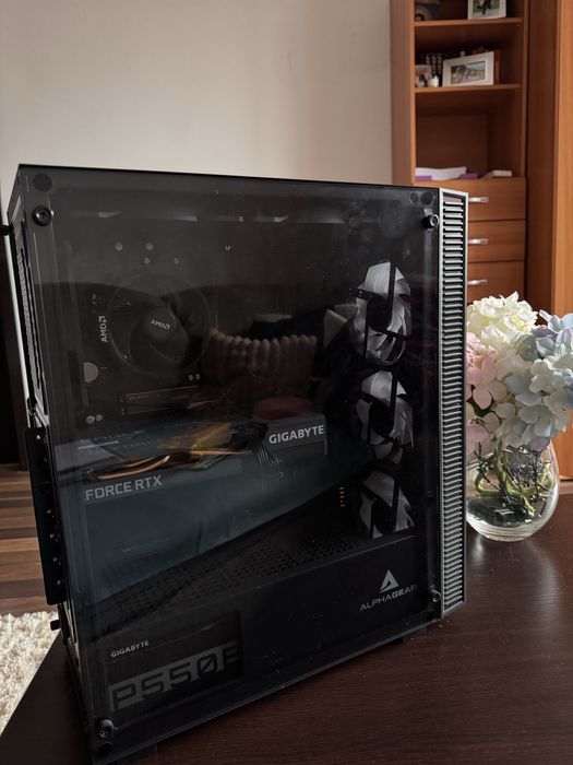 PC Gaming Ryzen 5 5600 + RTX 3060 12GB + 16GB RAM + 1TB SSD RGB