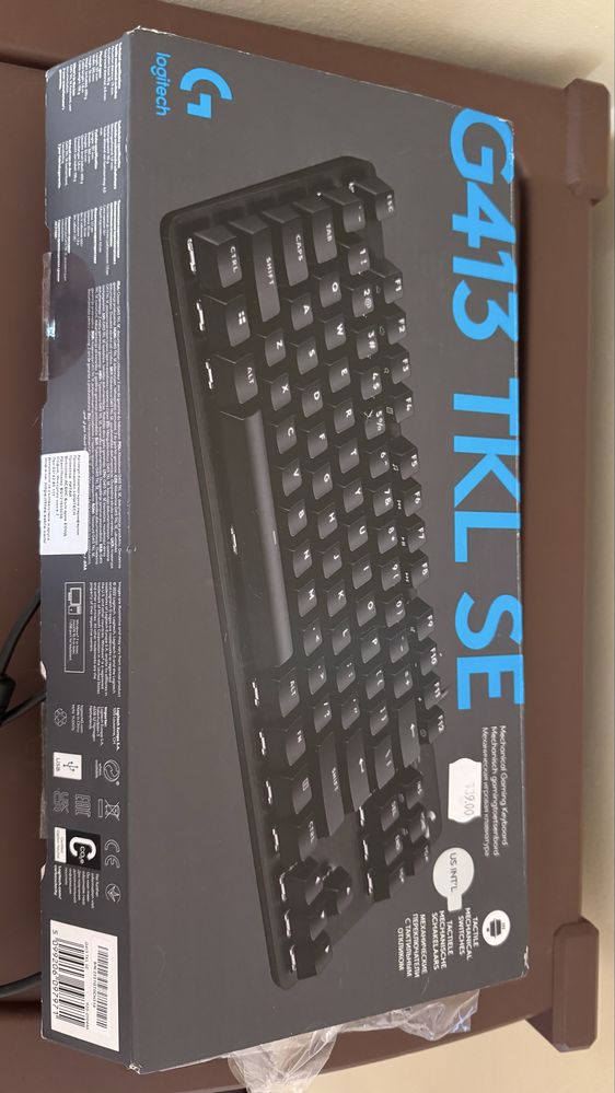 Logitech G413 TKL SE в гаранция