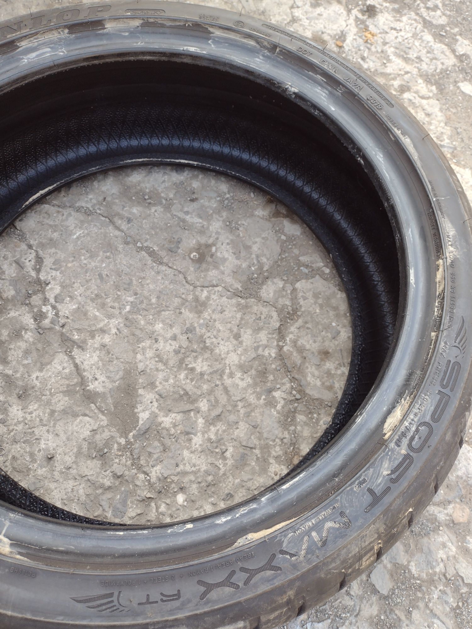 Топ състояние 4бр.225/40/19 Dunlop SMRT dot3219