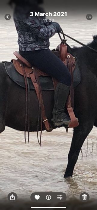 Vand sa echitatie calarie western, ca noua, ortopedica