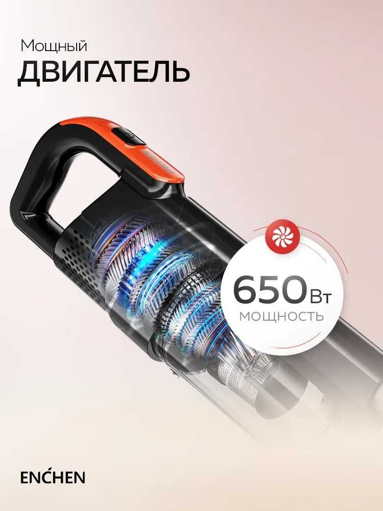 Вертикальный пылесос Enchen