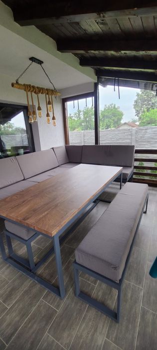 Saltele pentru mobilerul de gradina, perne sezut si spatar, saltele