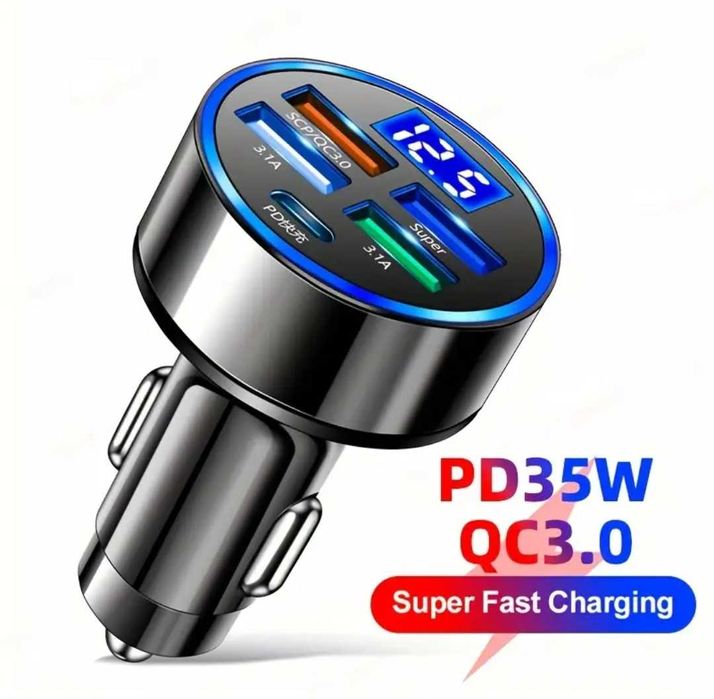 Încărcător rapid bricheta , fast Charger 12/24v Fast Charger Auto