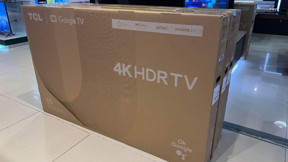 Телевизор Tcl 55" 4K Smart TV android 11 доставка бонусов