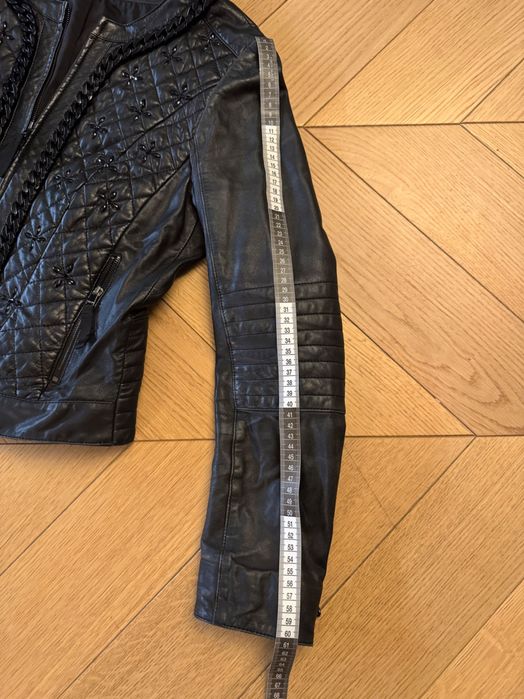 Дамско кожено яке Marc Cain, естествена кожа, размер N2 / EU 36