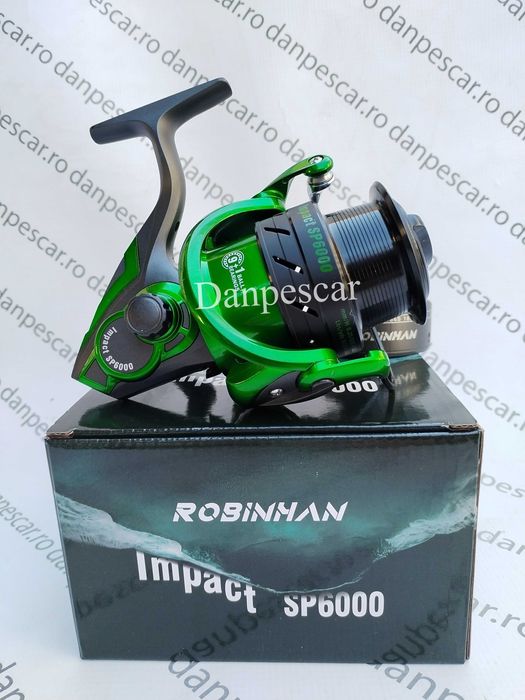 SET 4 Mulinete Feeder Robinhan IMPACT SP6000 tambur long cast 10rulmen