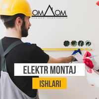 Elektr montaj ishlari | Elektrchi xizmatlari | omDom