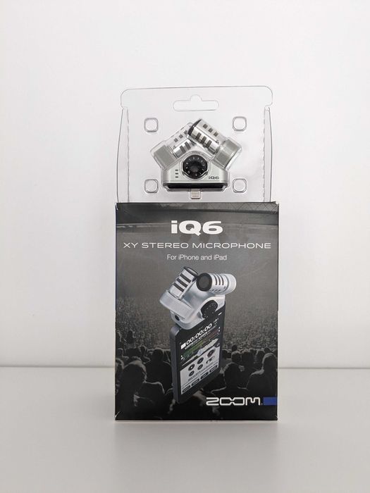 Recorder microfon Zoom iQ6 pentru iPhone/iPad - NOU