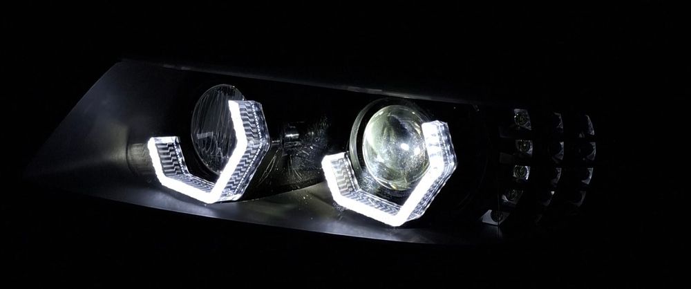 Faruri e90 facelift adaptive