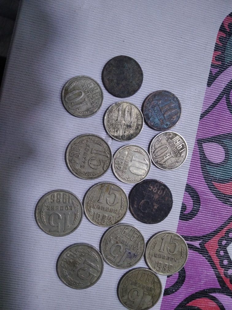 Советские монеты разные