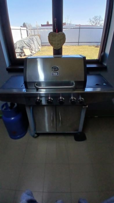 Gril Teesa aproape nou 5 arzătoare din care unul pentru oale