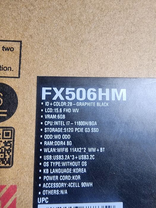 Ноутбук asus tuf15