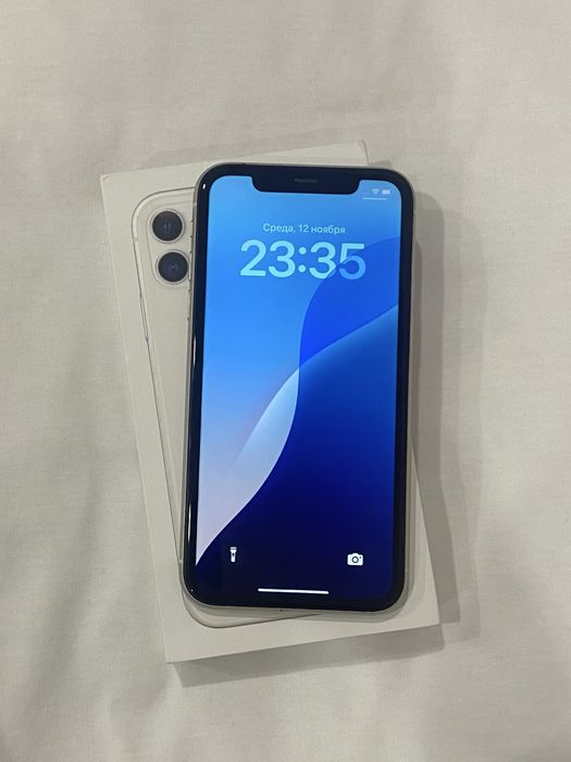 iPhone 11, 64GB, белый