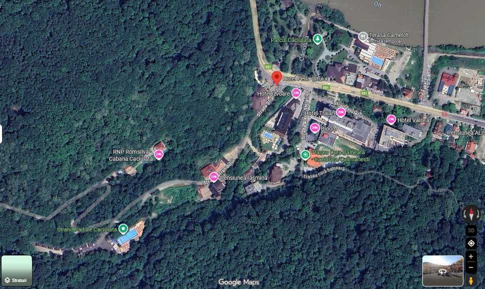 Teren construibil /pădure, apa termala & izvor mineral, zona turistica