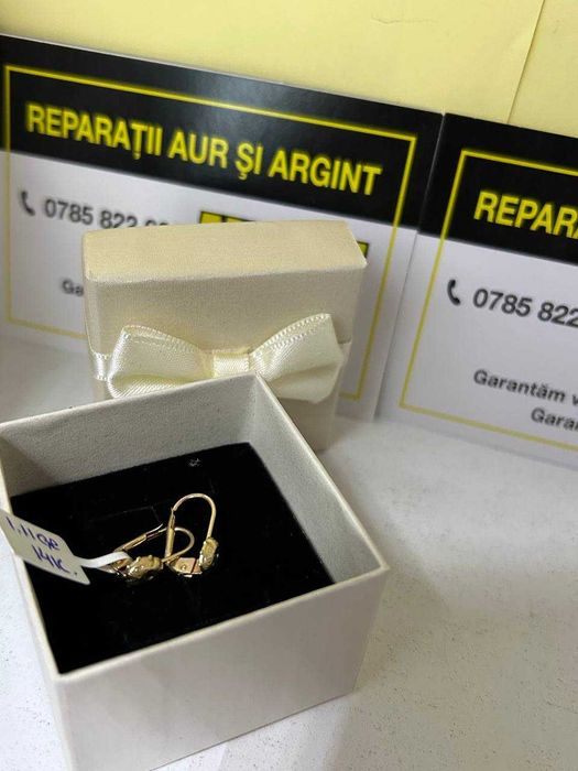 cercei aur 1.11gr 14k (m3) staramanet