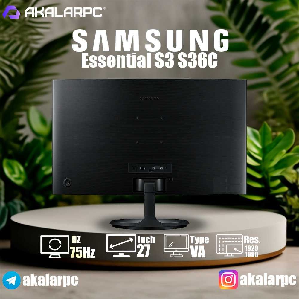 Samsung Essential S3 S36C 27 75Hz - LS27C360EAMXUE