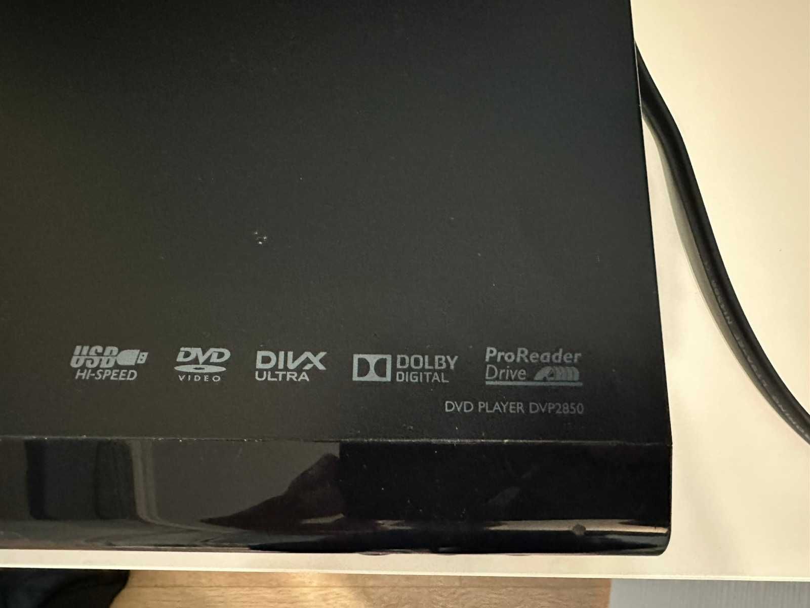 DVD Philips DVP2850 Player, плеър - с USB вход - отлично състояние