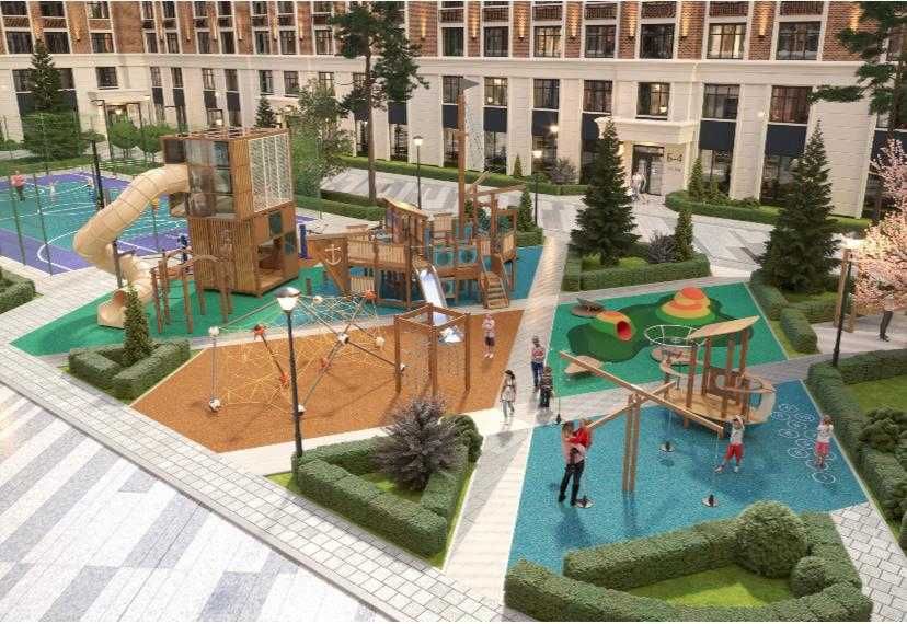 ЖК "Лондон" 3х комнатная квартира, 94.52 кв.м