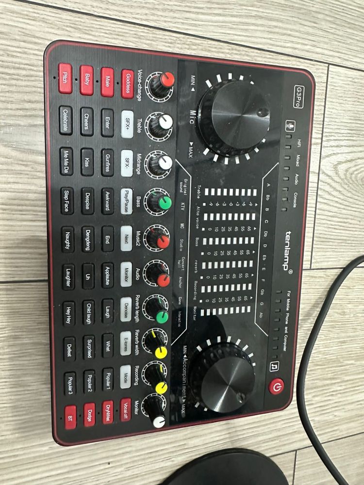 mixer tenlamp g3 pro +microfon