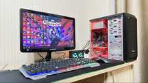 Игровой компьютер Core i3/8GB/HDD/GT 730 + 19 дюйм монитор/ЦЕНА ЗА ВСЁ