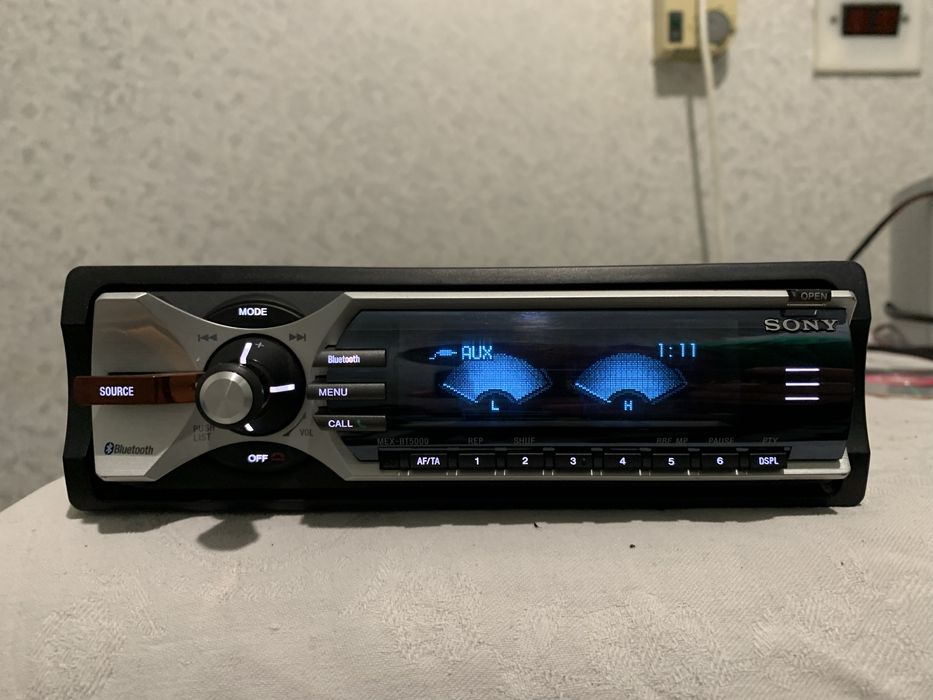 Авто Cd Sony Bluetooth Графики