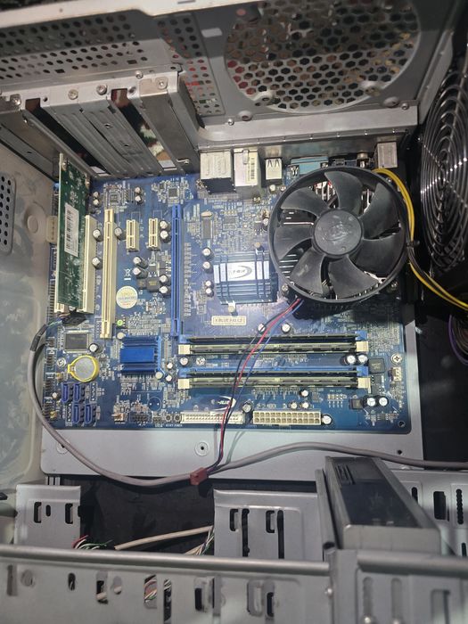 Materirnka + processor + ram+сетевая карта