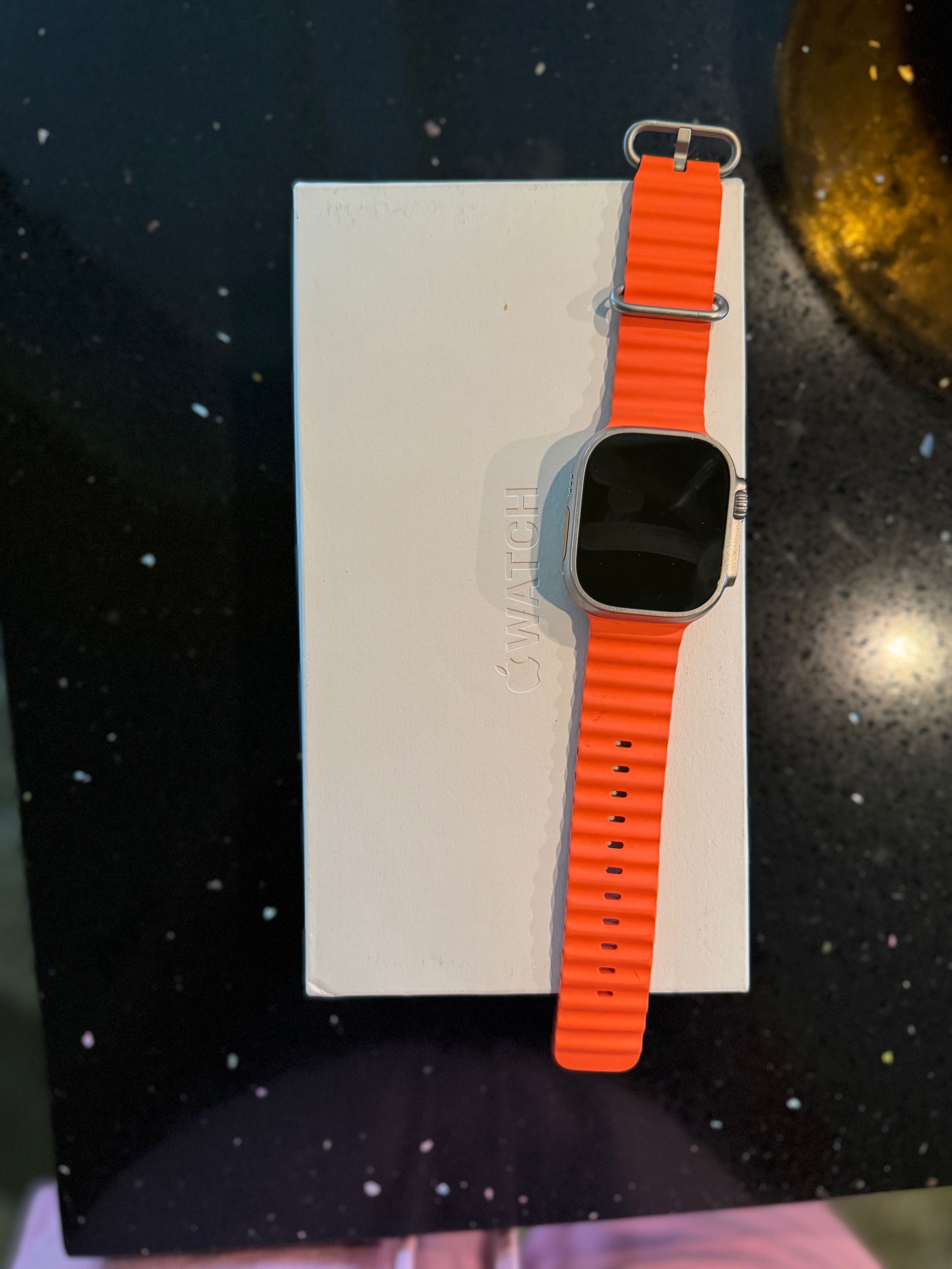 Apple Watch Ultra 49mm Titanium Case