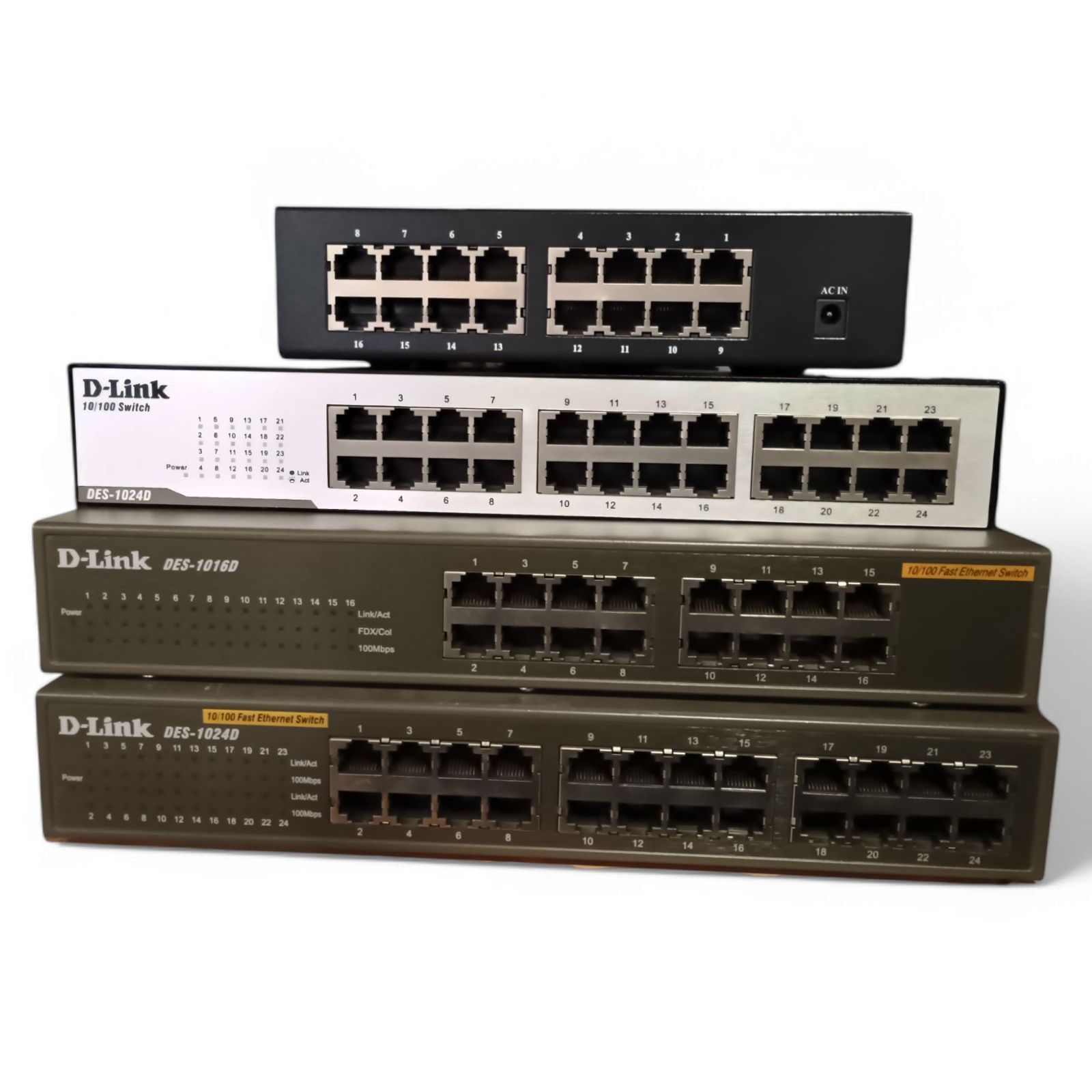 Езернет Суичове D-link, Asus, HPE, Ladox, Repotex