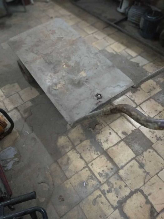 Арава, тележка на новых колёсах, незаменимый помощник