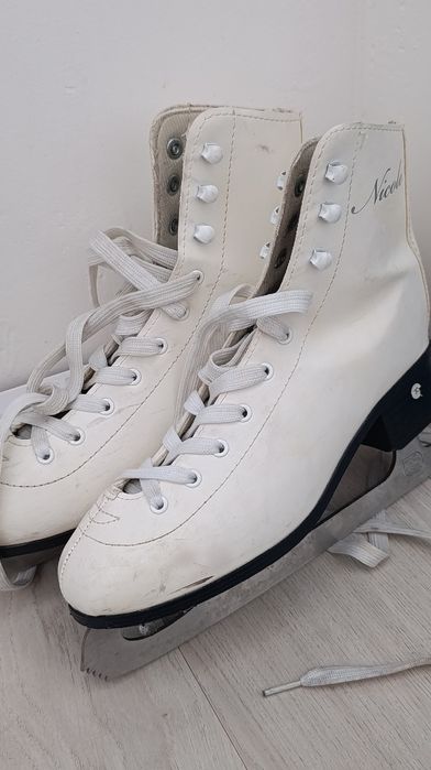 Коньки nicole белый