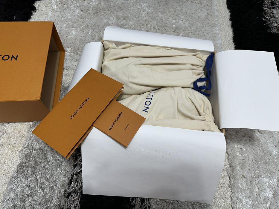 Louis Vuitton Trainer Maxi Black Brown Suede