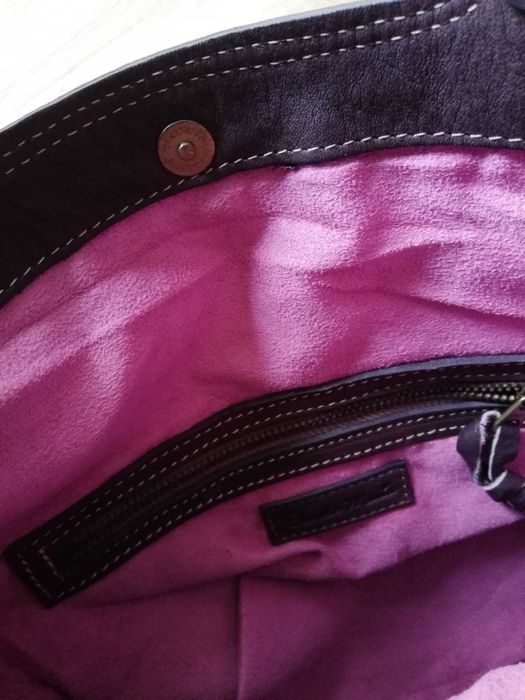 Чанта естествена кожа Blondie mania