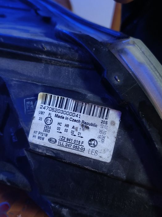 Faruri Skoda Octavia 2