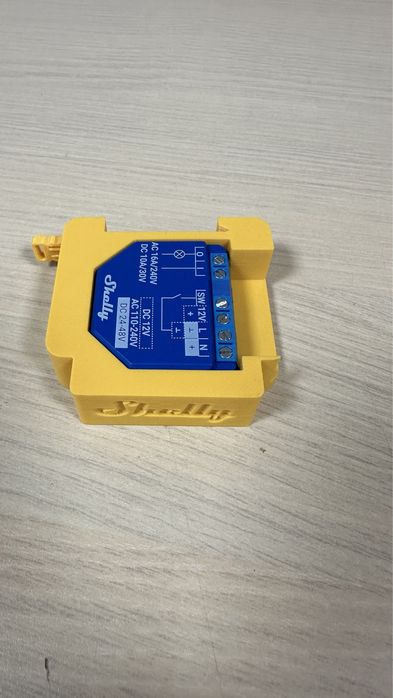 Suporti sina DIN pentru releele Shelly RGBW 2,Plus 1,Plus I4,Dimmer