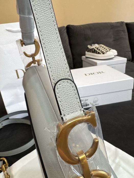 Poseta Dior Saddle - 25cm/piele naturalafull box