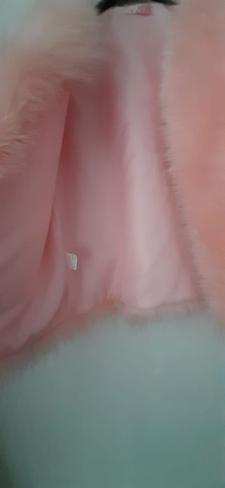 Vestă din blană foarte fină pentru fetițe