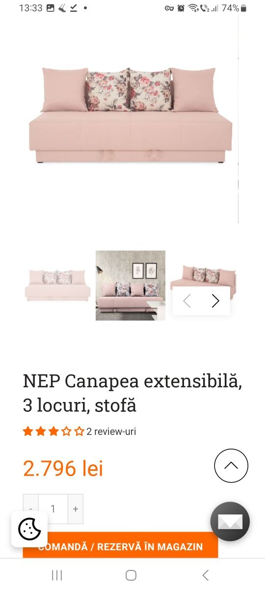 Canapea Mobexpert