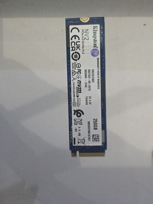Продам новую SSD m2 250gb
