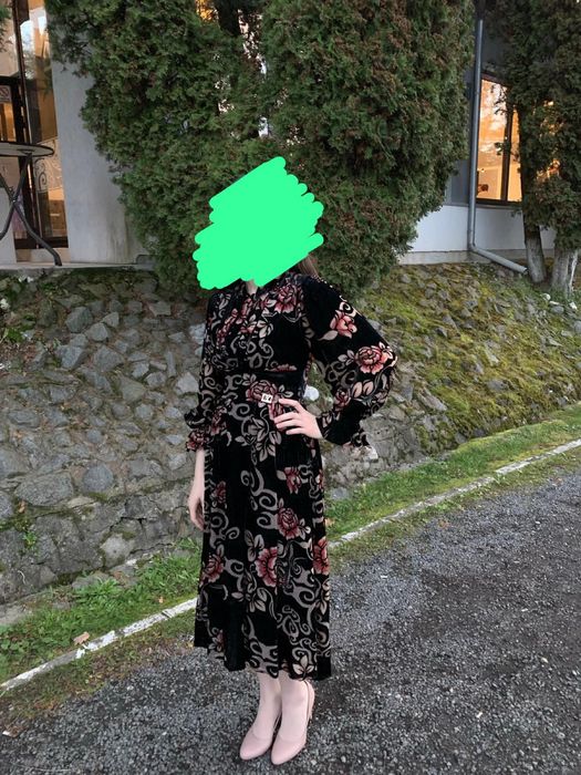 Rochie superba din catifea