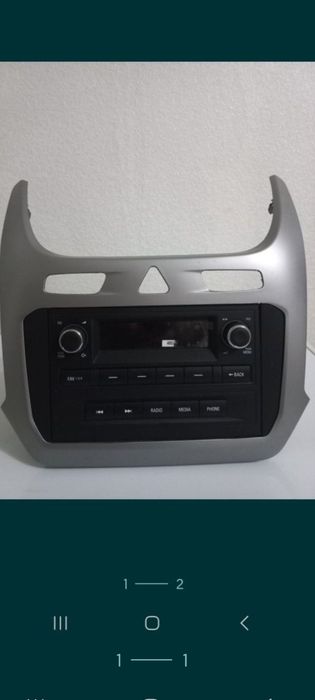 Кобальт, штатная новая магнитола