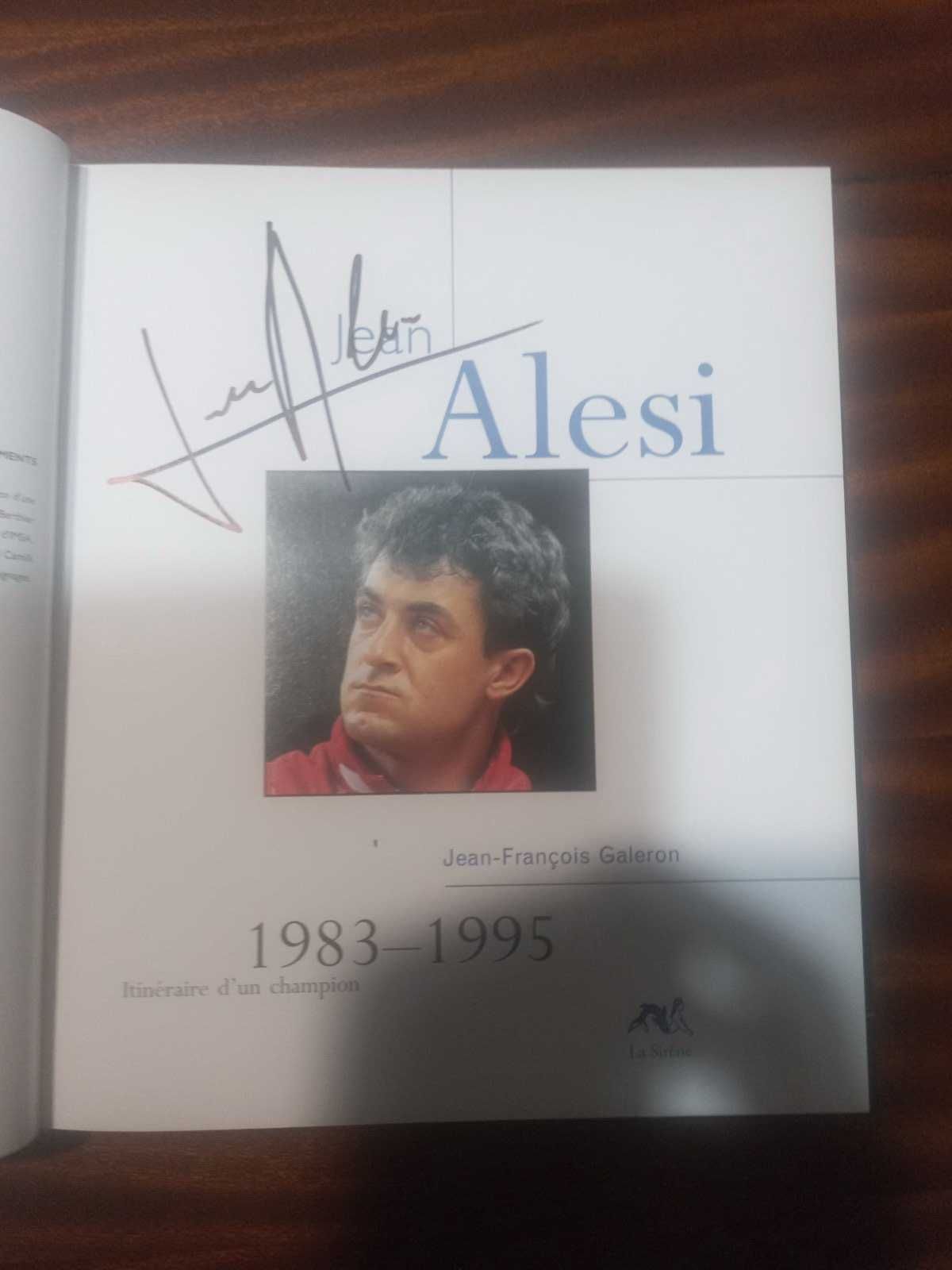 Фото книга за Жан Алези с автограф