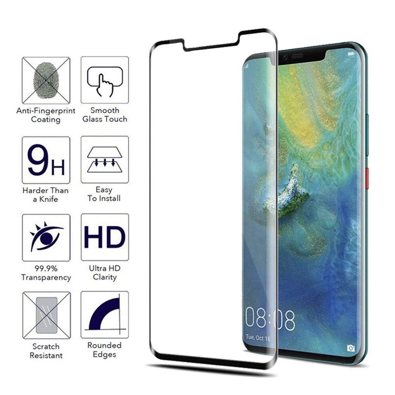 Folie Sticla Curbata Edge 6D Full Adeziv Huawei P30 P40 Pro