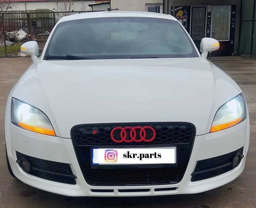 Emblema / Sigla Audi compatibila cu grila tip fagure