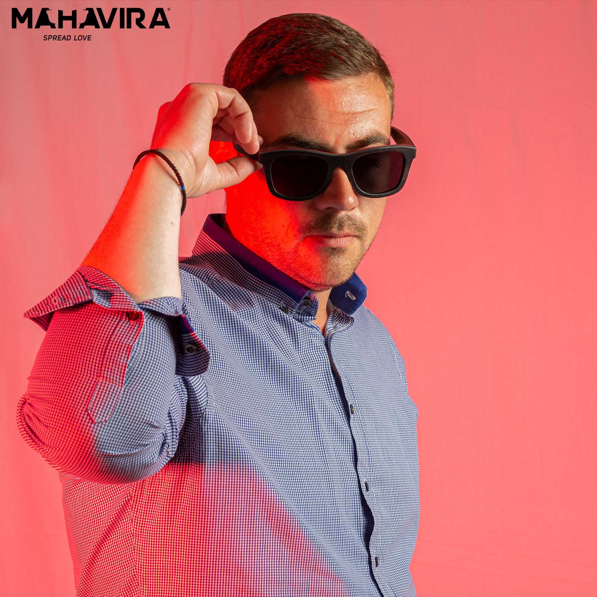 Ochelari de soare ce rama din skateboard reciclat Mahavira Eyewear